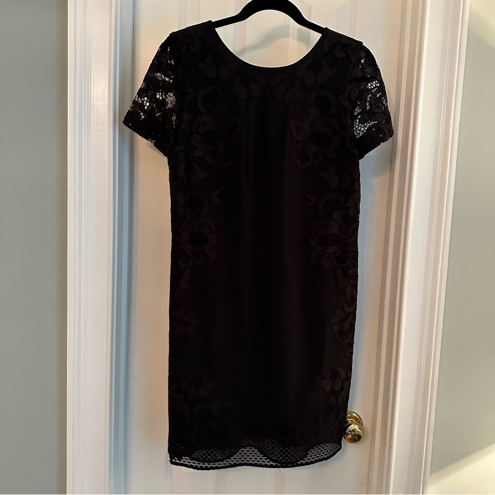 Diane Von Furstenburg - Black Lace Dress - Size 4